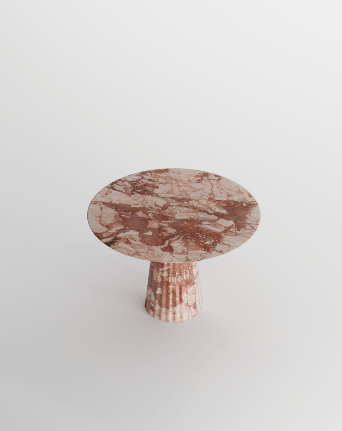 Breccia Pernice Marble Dining Table