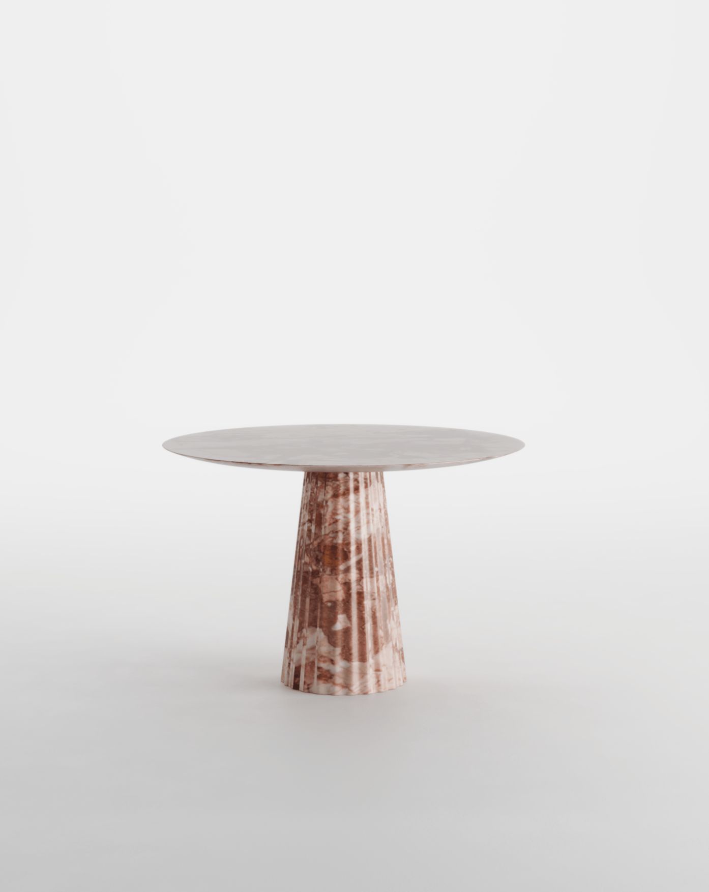 Breccia Pernice Marble Dining Table