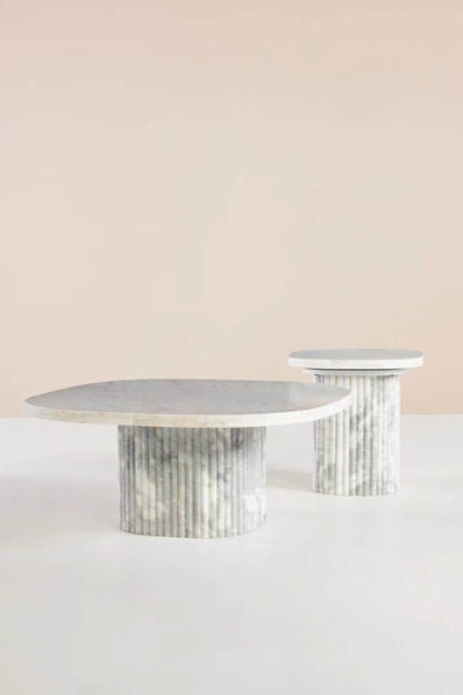 Kanta Marble Coffee Table - Set of two