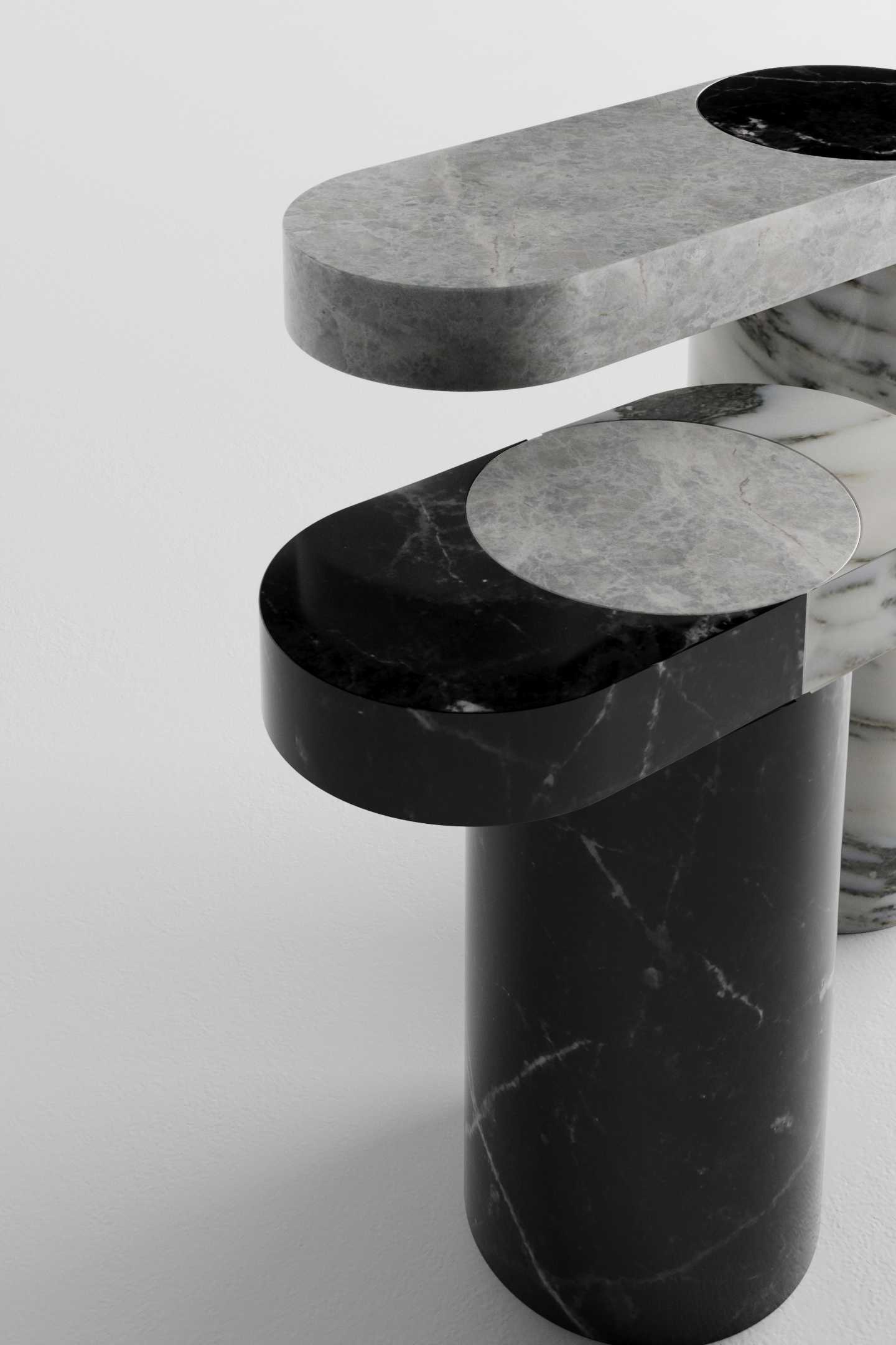 Metanoia Marble Side Table