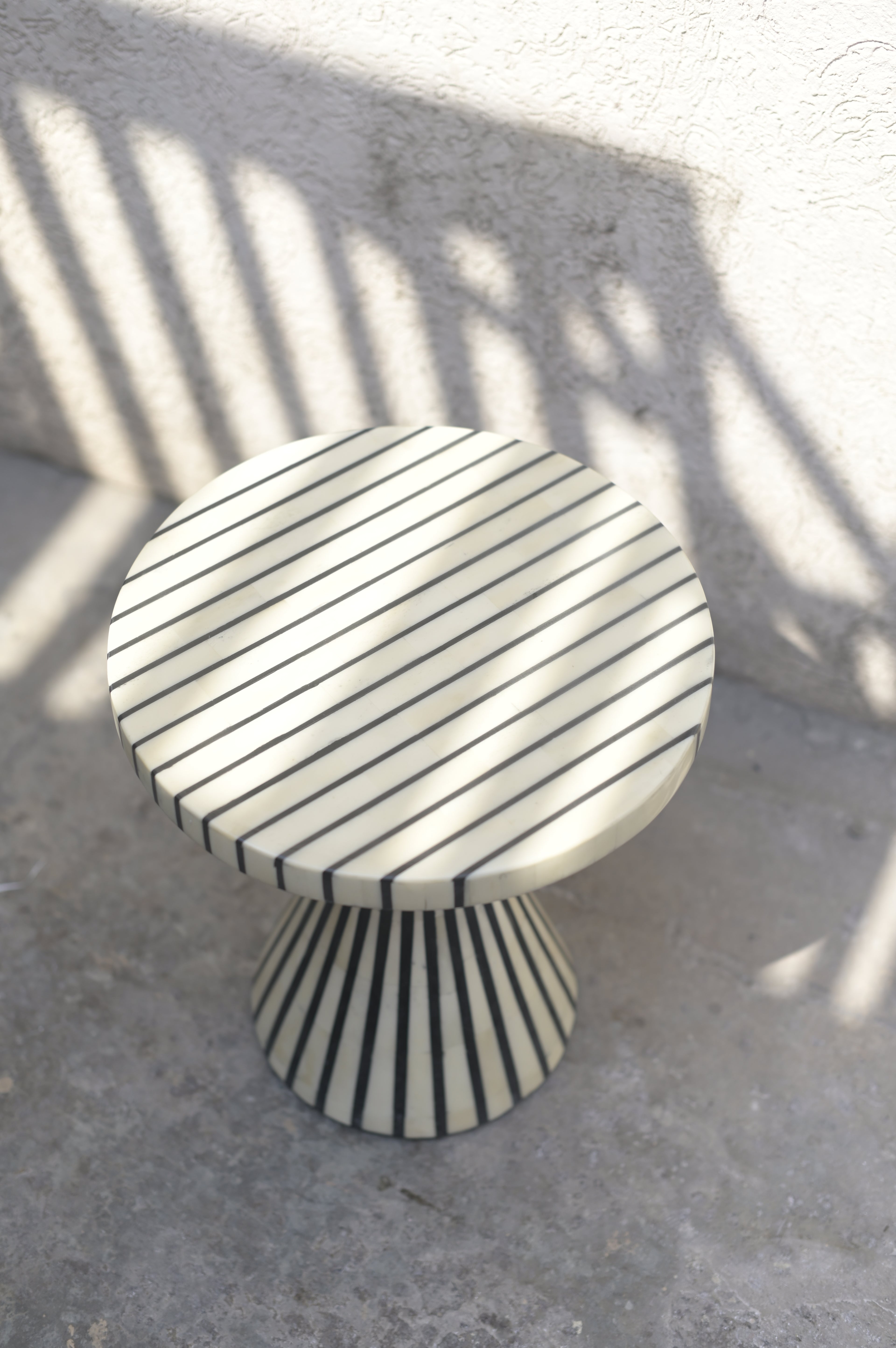 Yin-Yang End Table