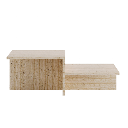 Celeste Travertine Coffee Table