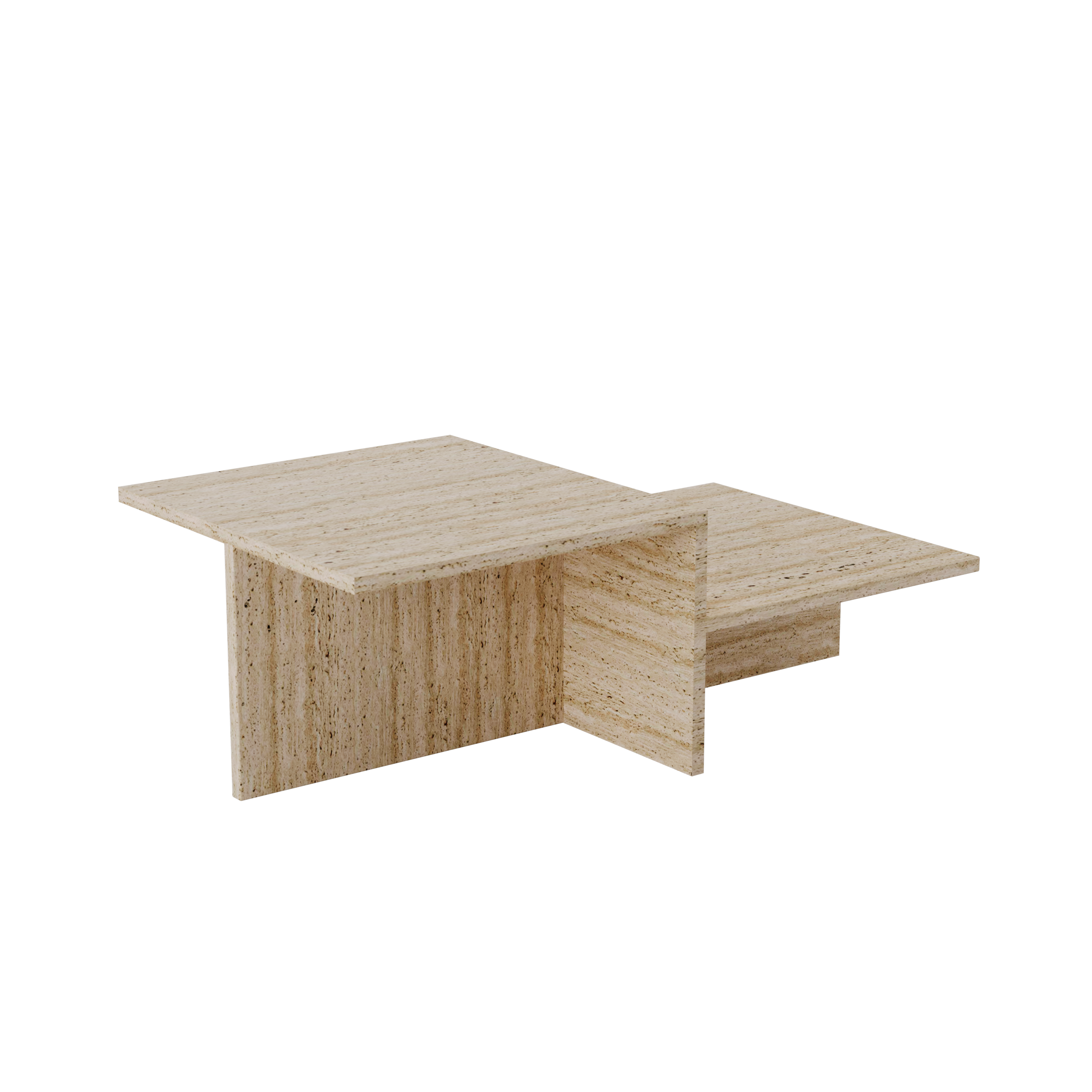 Celeste Travertine Coffee Table