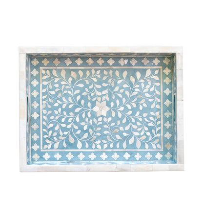 SYLVAN INLAY TRAY IN DUSTY BLUE COLOUR