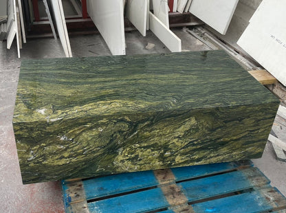 Green Marble Plinth Table