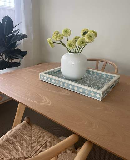 SYLVAN INLAY TRAY IN DUSTY BLUE COLOUR