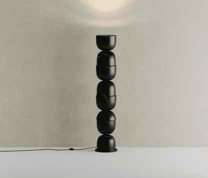 Noir Pillars Marble Totem