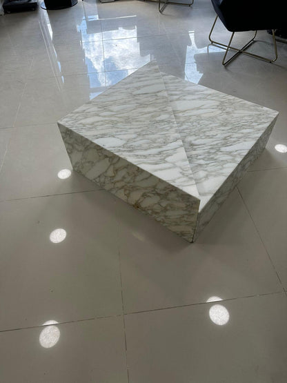 Tria Calacatta Viola Coffee Table