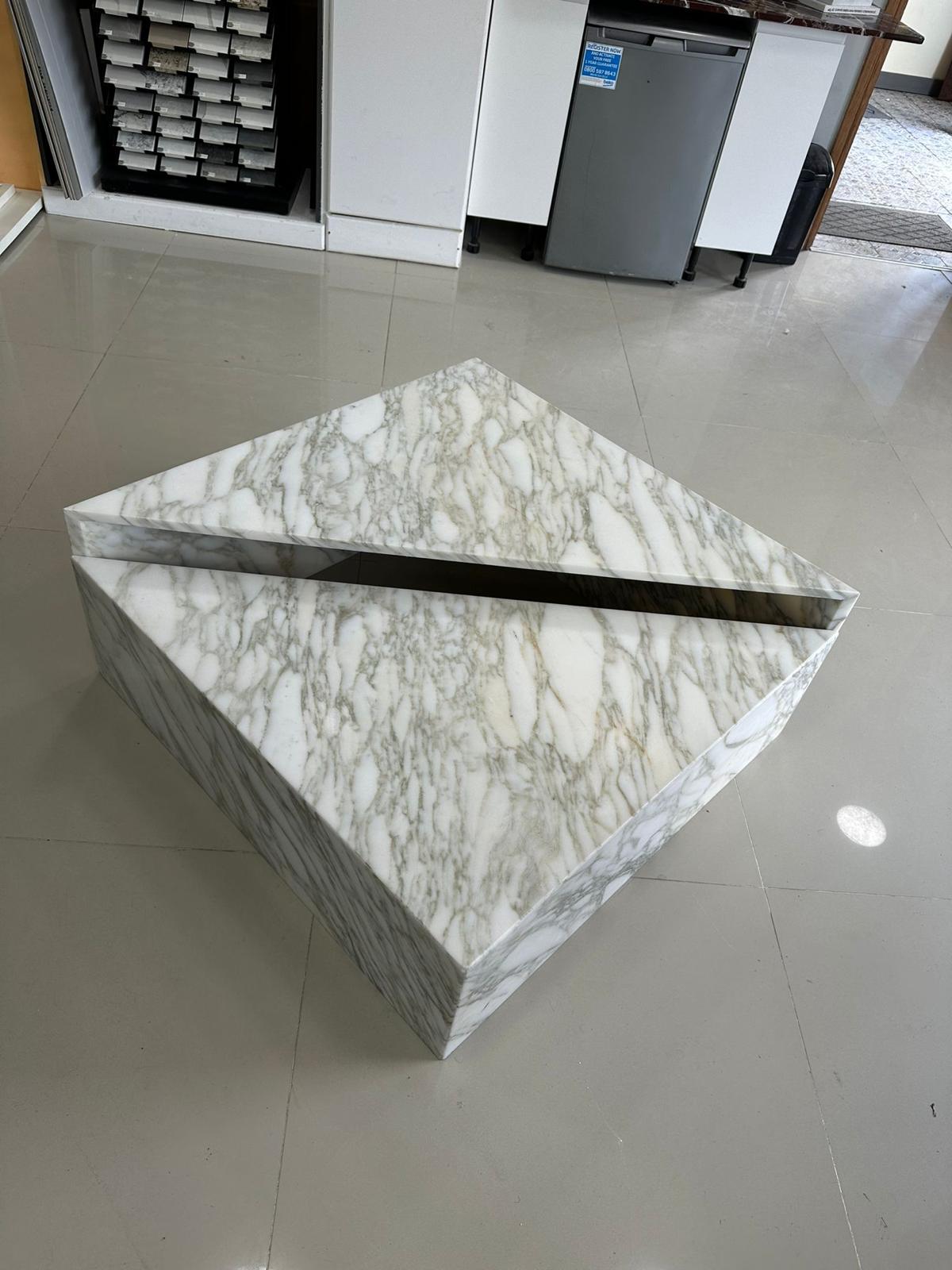 Tria Calacatta Viola Coffee Table