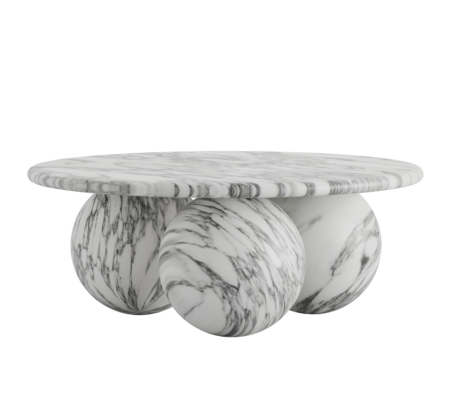 Oxley Coffee Table, Arabescato Corchia Marble