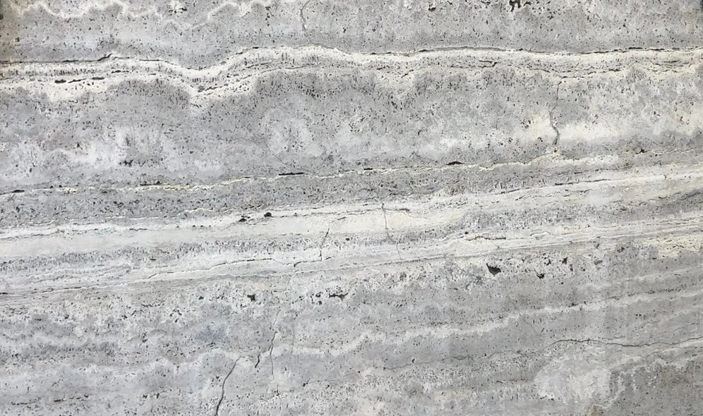 Silver Travertine Honed