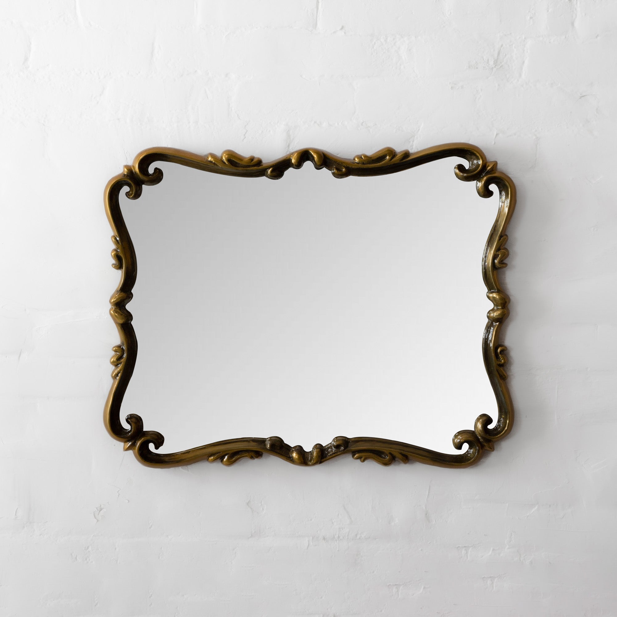 Ornate Antique Finish Mirror