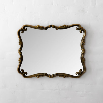 Ornate Antique Finish Mirror