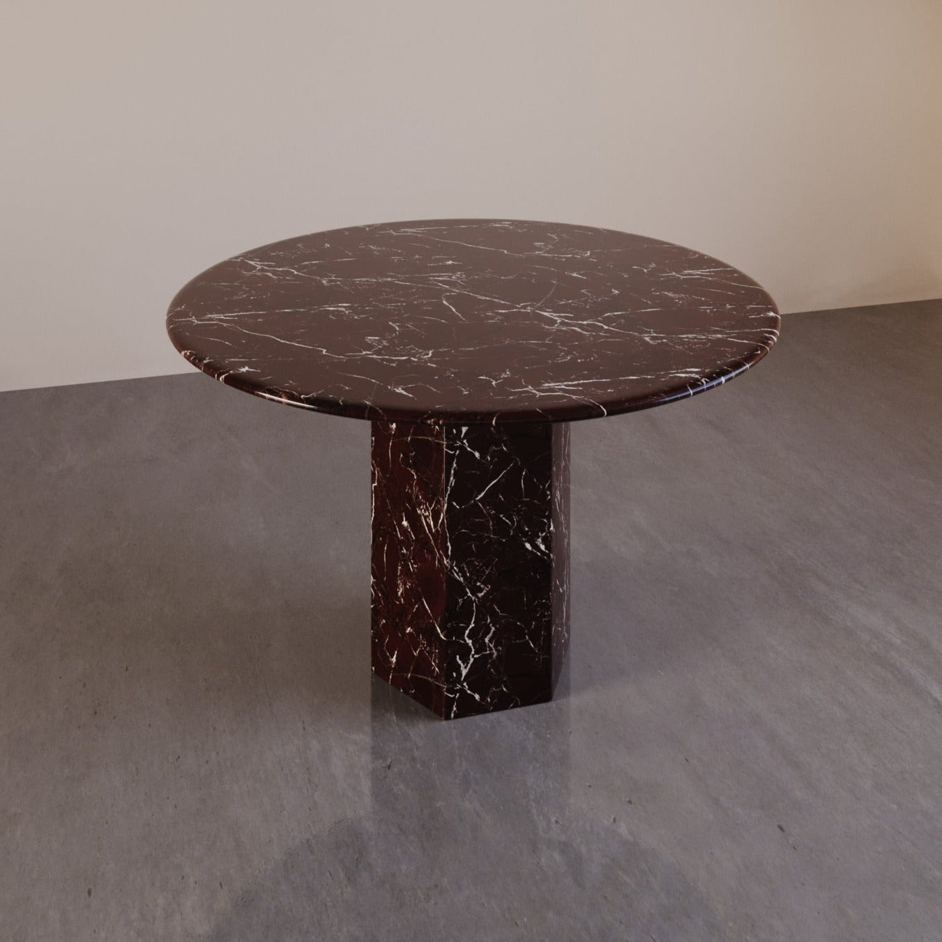 Elliot Round Marble Dining Table