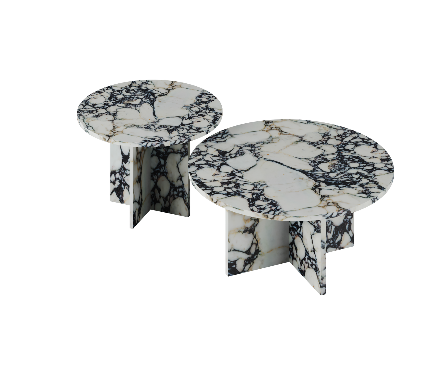 Calacatta Viola Coffee Table - Set of two