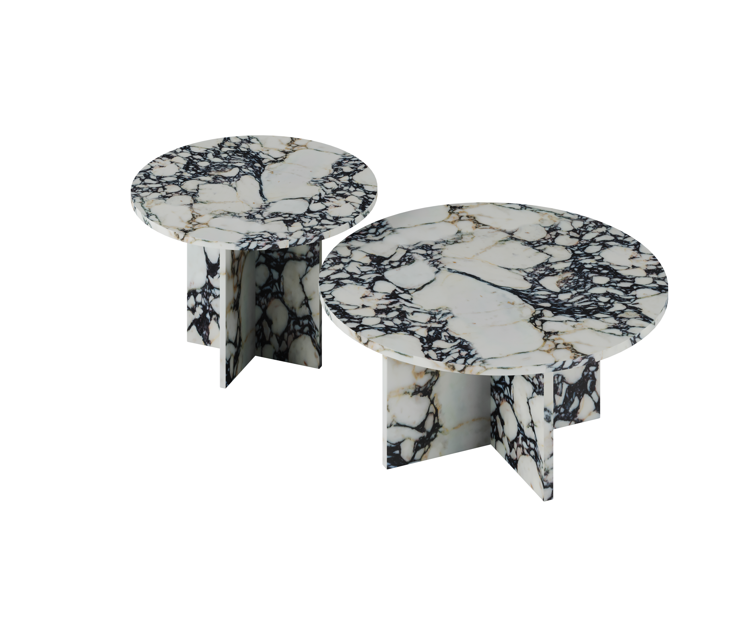 Calacatta Viola Coffee Table - Set of two