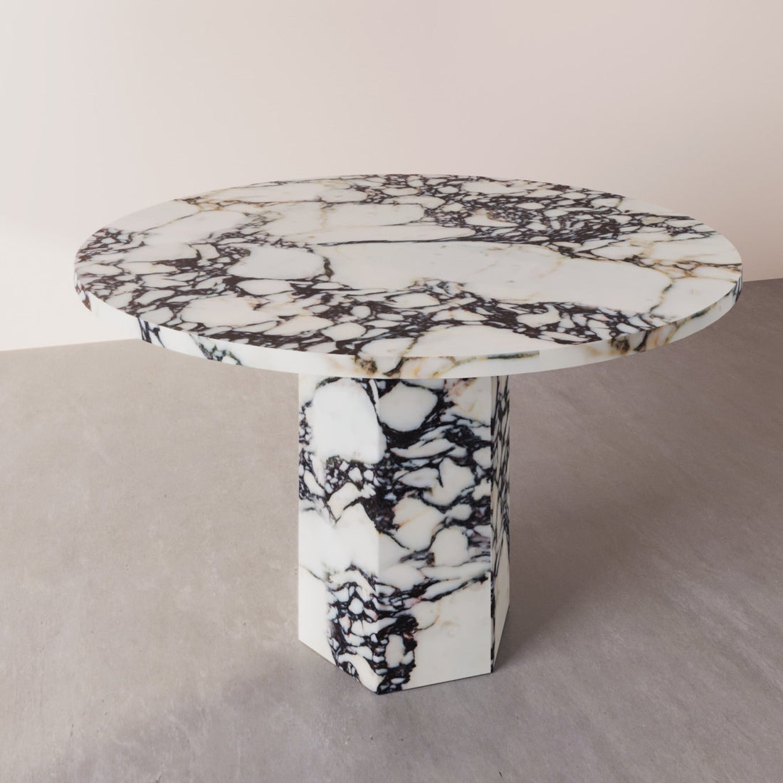 Elliot Round Marble Dining Table