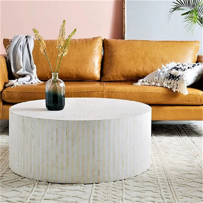 Suhira Inlay Coffee Table D - Ziba Homes