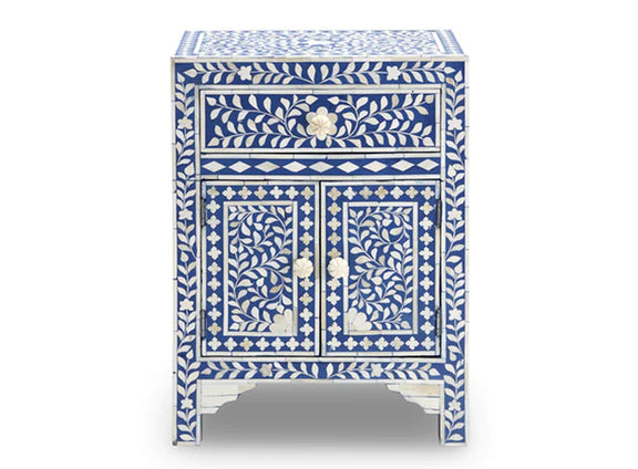 Sylvan Inlay Nightstand - Ziba Homes