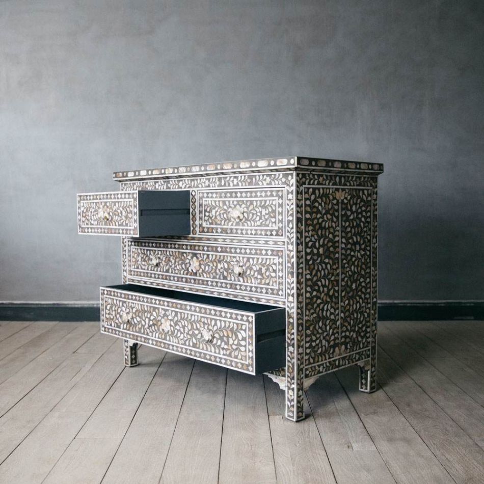 Sylvan Mother of Pearl Sideboard Buffet - Ziba Homes